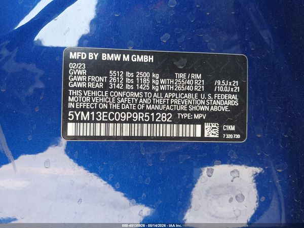 2023 BMW X3 M X3 M/M Competition