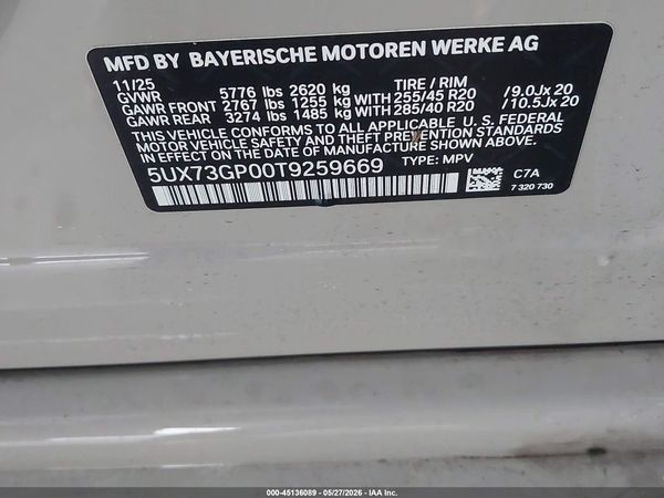 2026 BMW X3 M50 XDRIVE