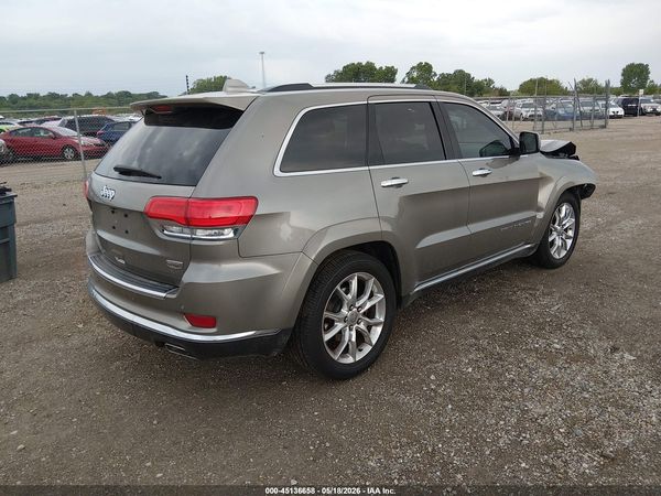 2016 JEEP GRAND CHEROKEE SUMMIT