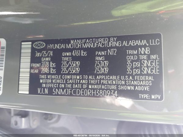2024 HYUNDAI TUCSON SEL