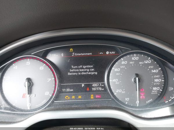 2015 AUDI S8 4.0T