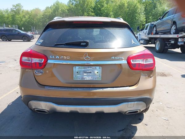 2018 MERCEDES-BENZ GLA 250 4MATIC
