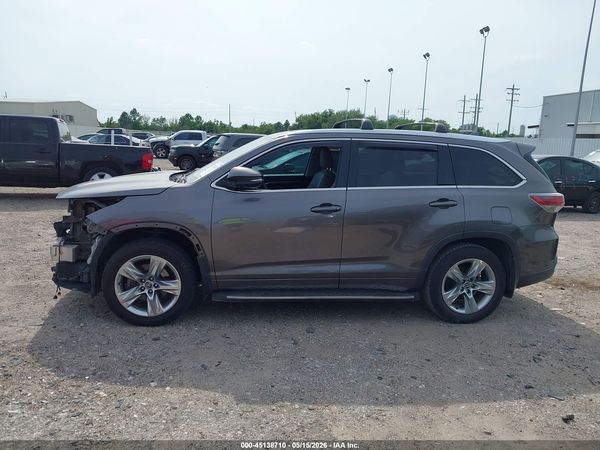 2016 TOYOTA HIGHLANDER LIMITED PLATINUM V6