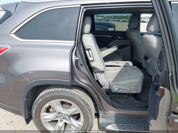2016 TOYOTA HIGHLANDER LIMITED PLATINUM V6