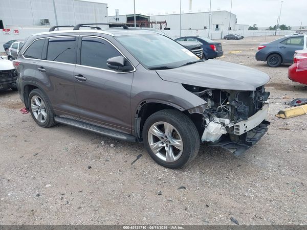 2016 TOYOTA HIGHLANDER LIMITED PLATINUM V6