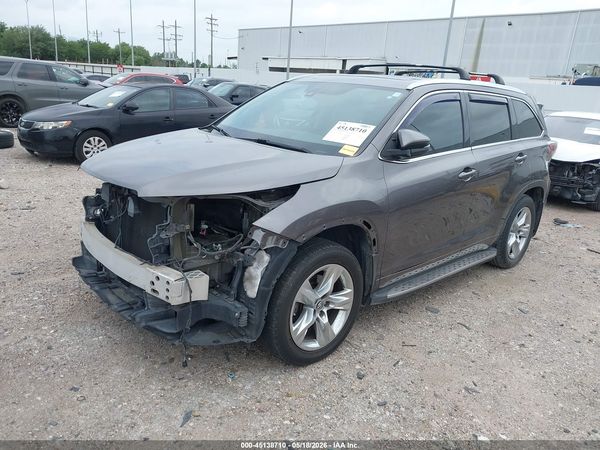 2016 TOYOTA HIGHLANDER LIMITED PLATINUM V6