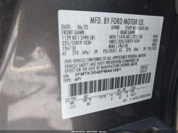 2023 FORD MUSTANG MACH-E PREMIUM