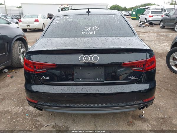 2018 AUDI A4 2.0T ULTRA PREMIUM