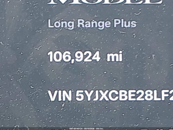 2020 TESLA MODEL X