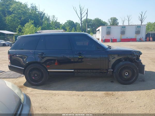 2017 LAND ROVER RANGE ROVER 5.0L V8 SUPERCHARGED