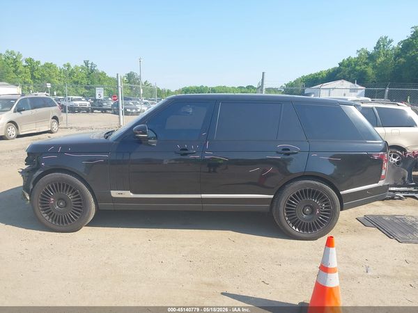 2017 LAND ROVER RANGE ROVER 5.0L V8 SUPERCHARGED