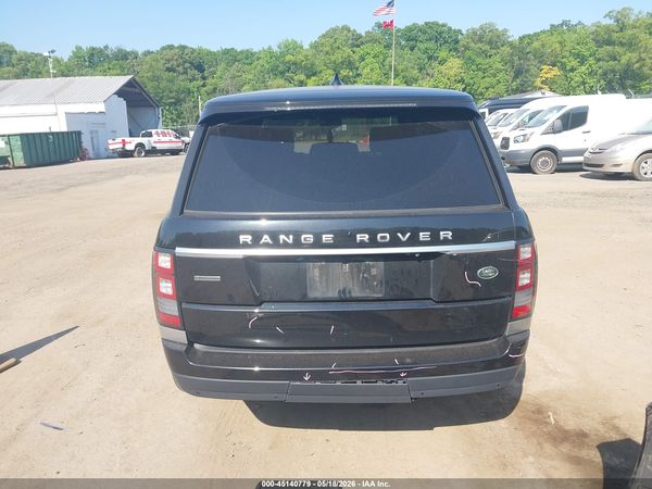 2017 LAND ROVER RANGE ROVER 5.0L V8 SUPERCHARGED