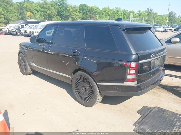 2017 LAND ROVER RANGE ROVER 5.0L V8 SUPERCHARGED