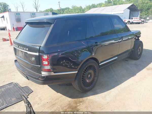 2017 LAND ROVER RANGE ROVER 5.0L V8 SUPERCHARGED