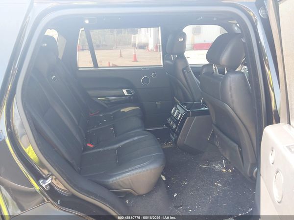 2017 LAND ROVER RANGE ROVER 5.0L V8 SUPERCHARGED