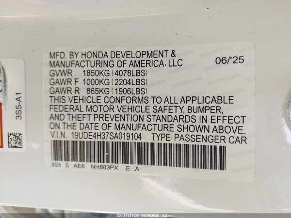 2025 ACURA INTEGRA A-SPEC