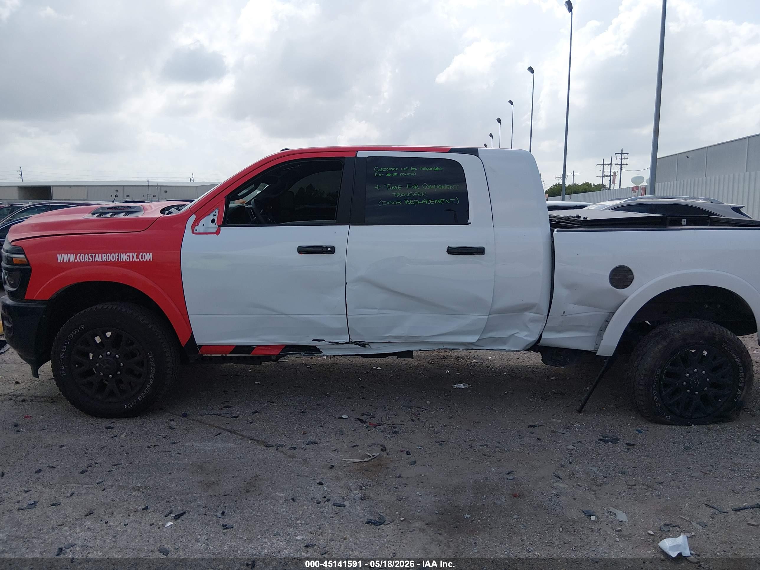 2025 RAM 2500 LIMITED  4X4 6'4 BOX