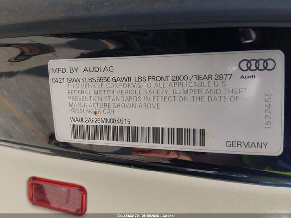 2021 AUDI A6