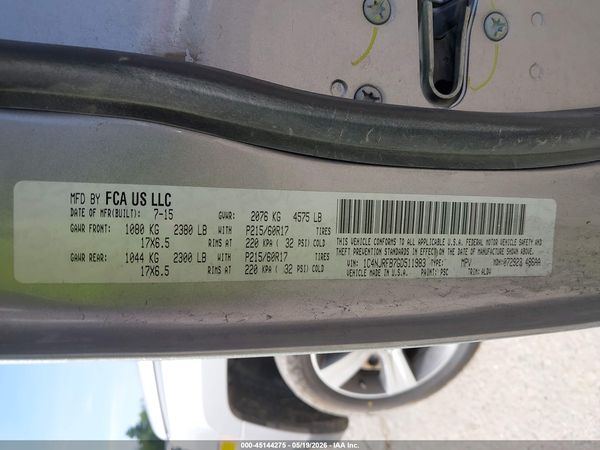 2016 JEEP PATRIOT HIGH ALTITUDE EDITION