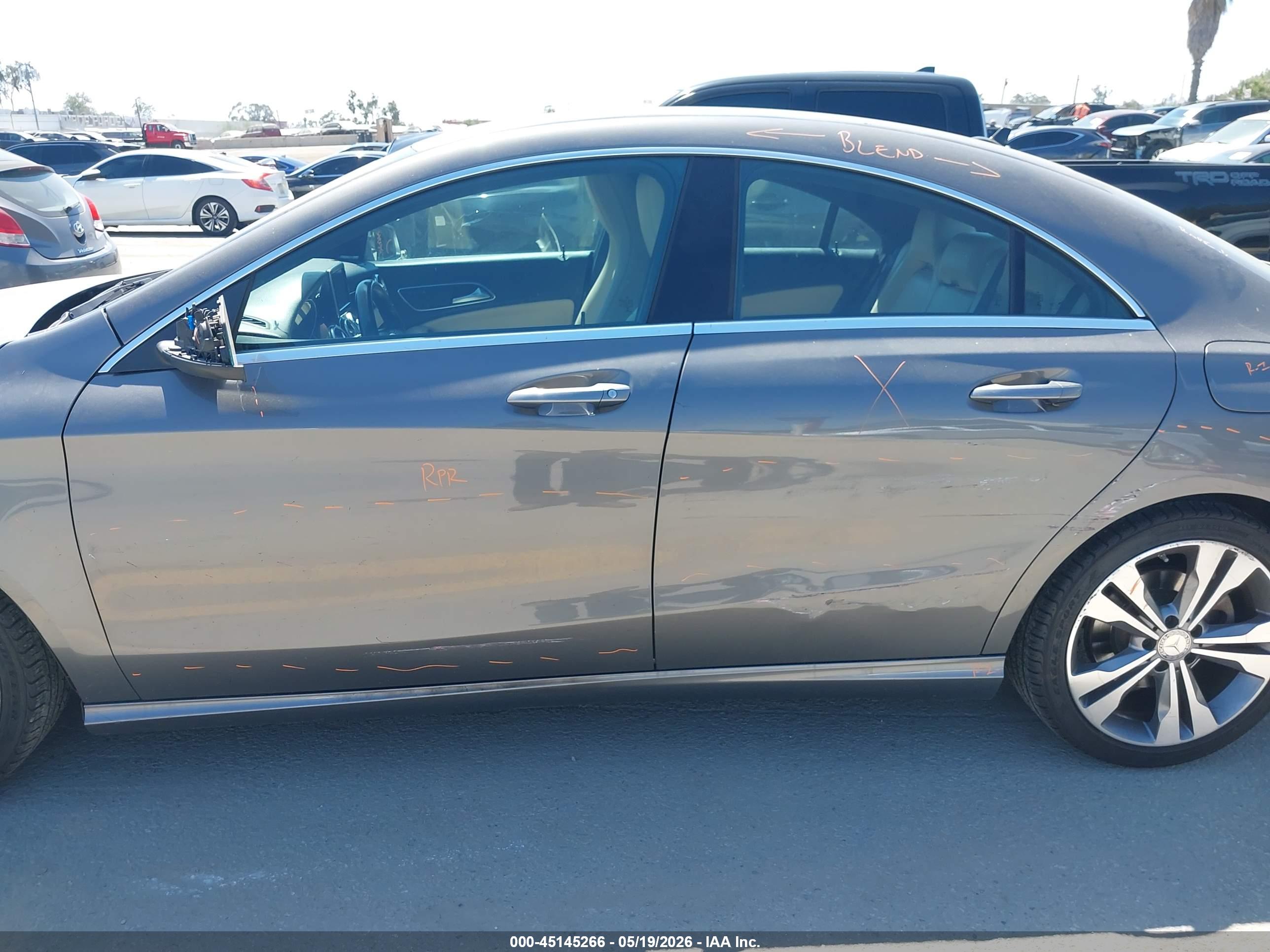 2014 MERCEDES-BENZ CLA 250 CLA250