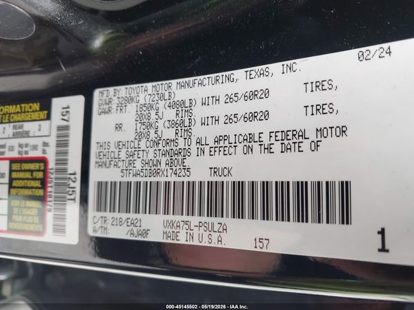 2024 TOYOTA TUNDRA LIMITED