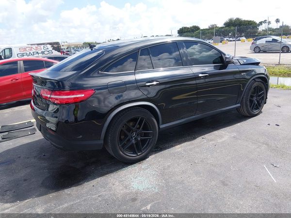 2017 MERCEDES-BENZ AMG GLE 43 COUPE 4MATIC