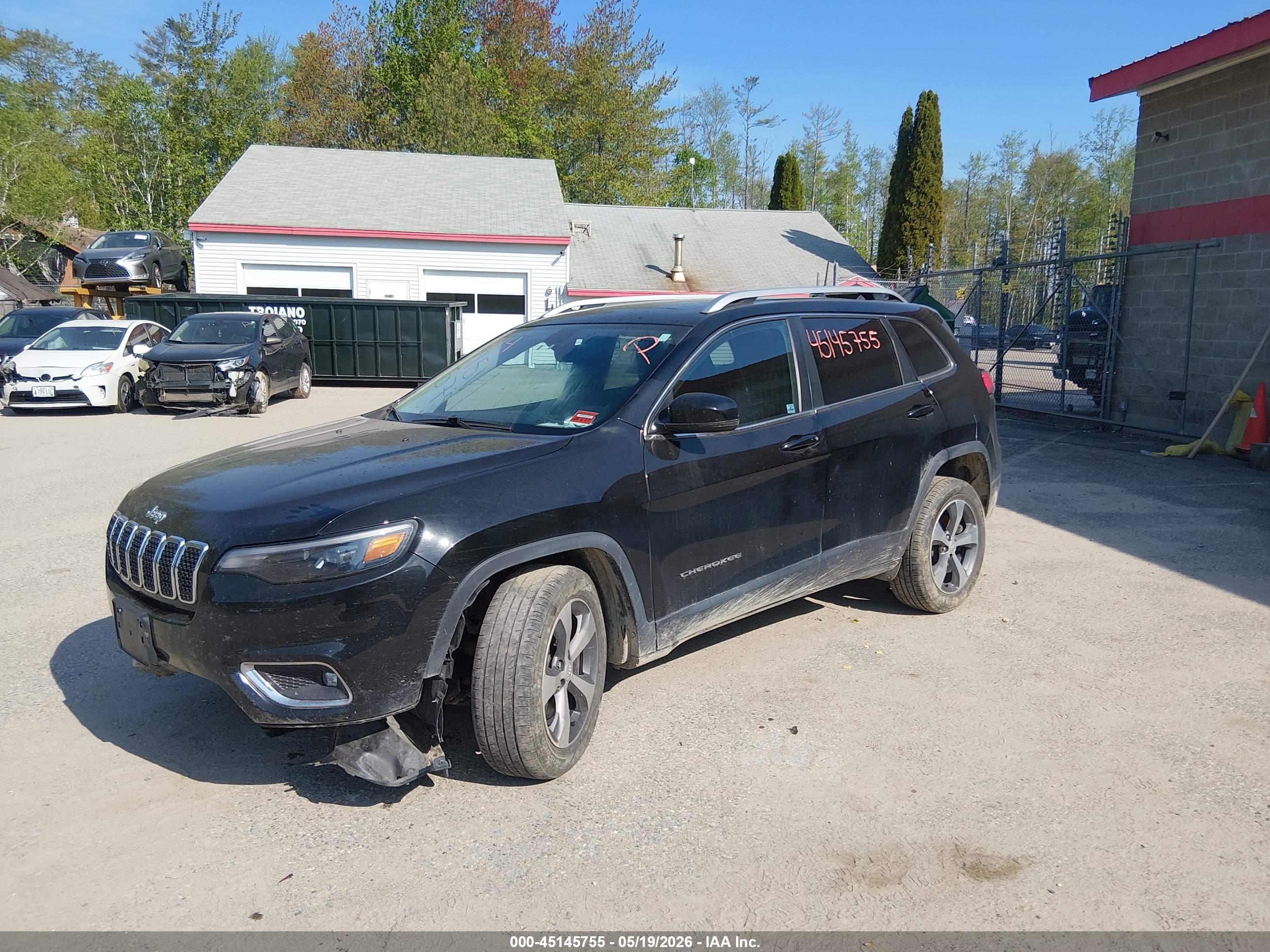 2019 JEEP CHEROKEE LIMITED 4X4