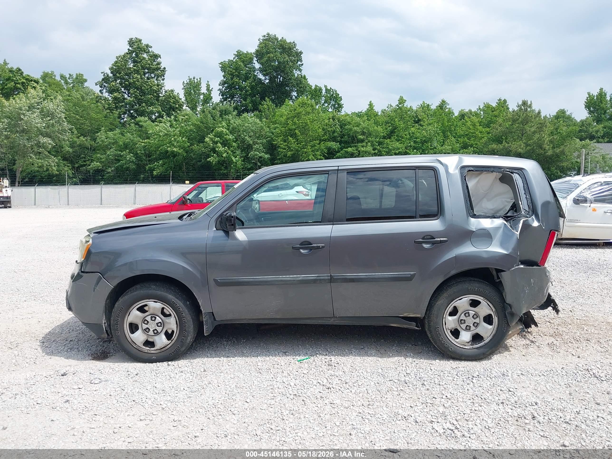 2013 HONDA PILOT LX