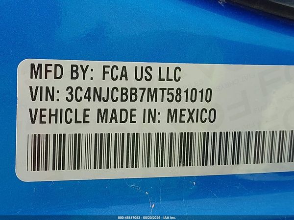 2021 JEEP COMPASS LATITUDE FWD