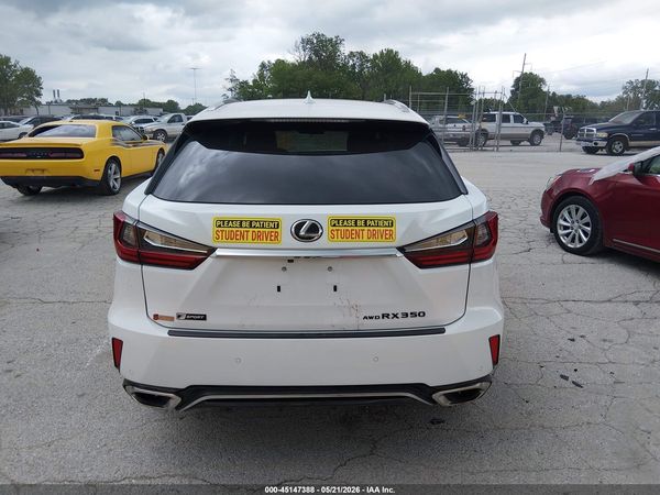 2019 LEXUS RX 350 F SPORT