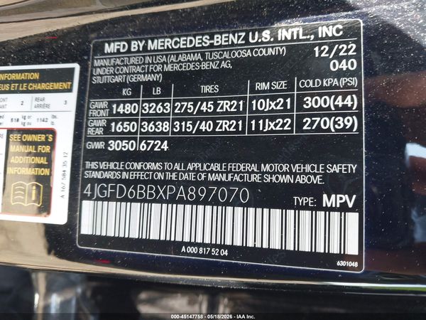 2023 MERCEDES-BENZ AMG GLE 53 COUPE 4MATIC