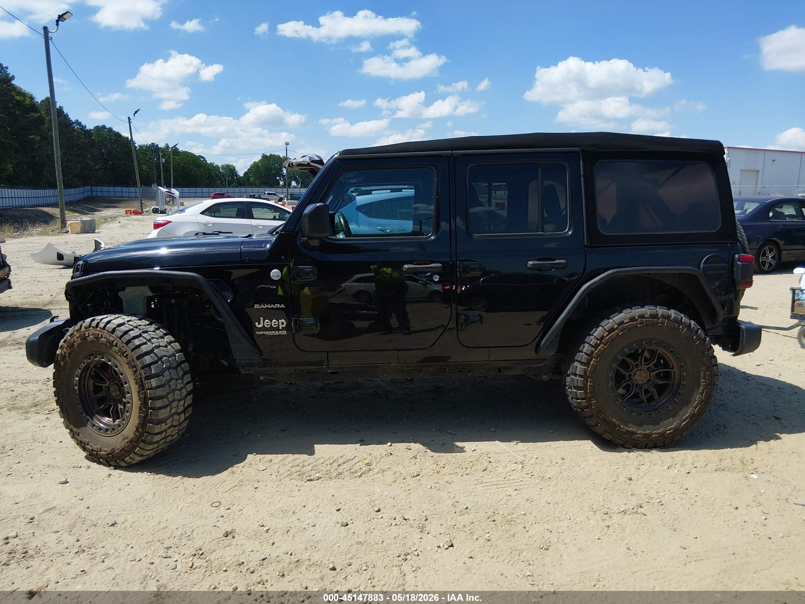 2021 JEEP WRANGLER UNLIMITED SAHARA 4X4
