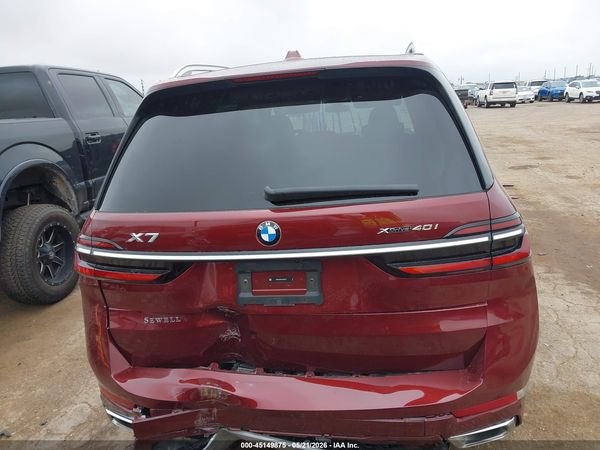2025 BMW X7 XDRIVE40I