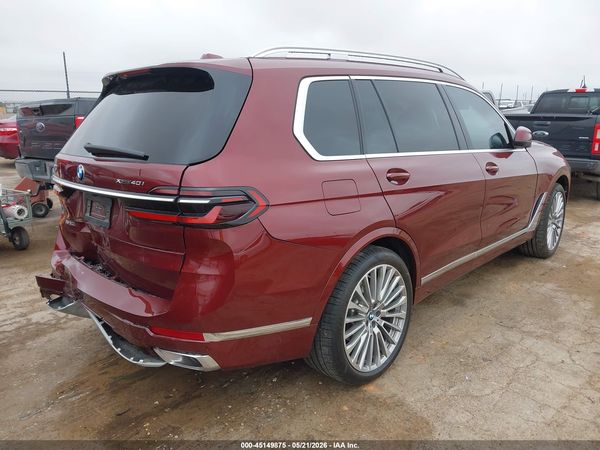 2025 BMW X7 XDRIVE40I