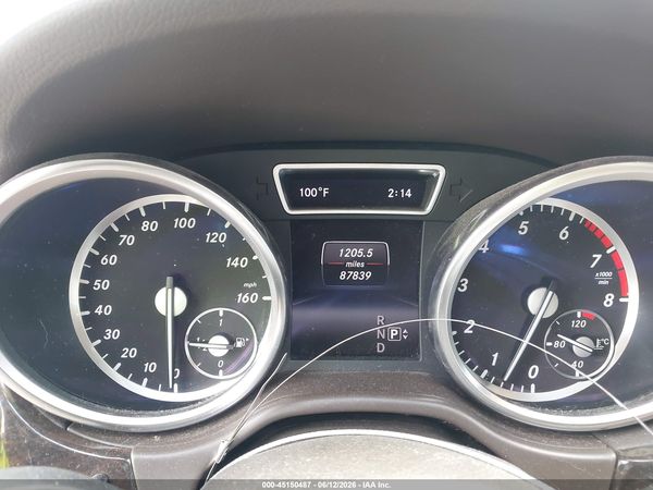 2014 MERCEDES-BENZ ML 350 ML350