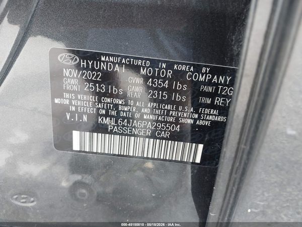 2023 HYUNDAI SONATA SEL