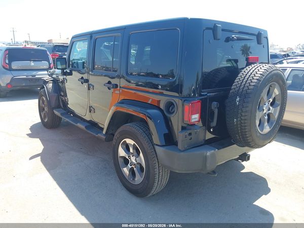 2018 JEEP WRANGLER JK UNLIMITED SAHARA