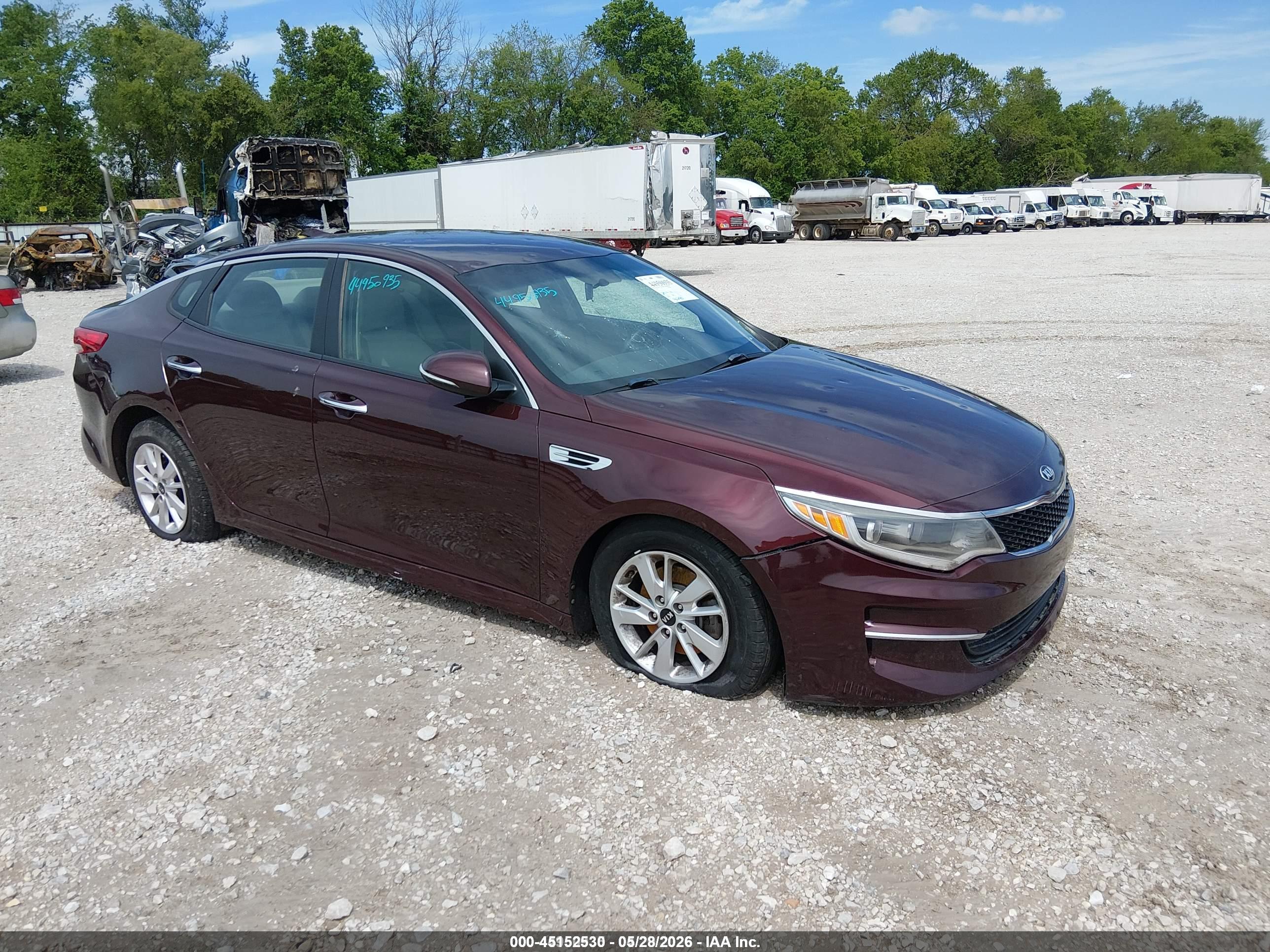 2016 KIA OPTIMA LX