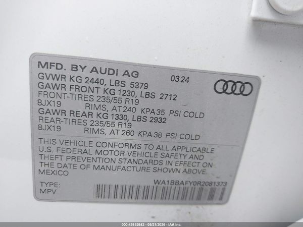 2024 AUDI Q5