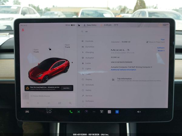 2020 TESLA MODEL 3
