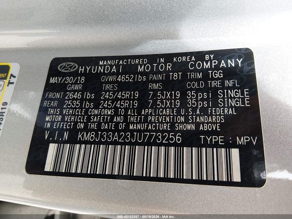 2018 HYUNDAI TUCSON VALUE