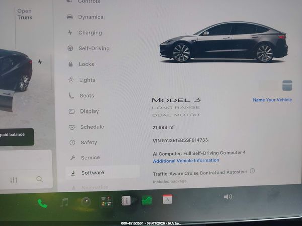 2025 TESLA MODEL 3