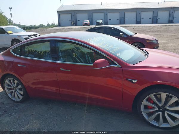 2018 TESLA MODEL 3 LONG RANGE/PERFORMANCE
