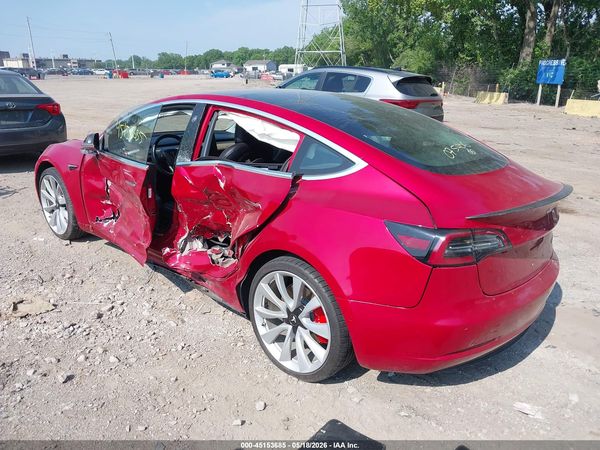 2018 TESLA MODEL 3 LONG RANGE/PERFORMANCE