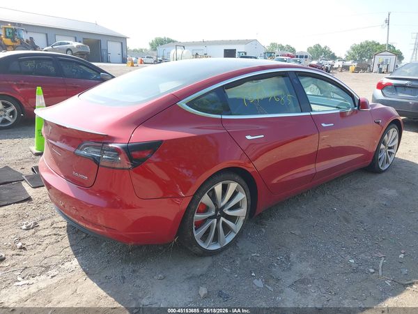 2018 TESLA MODEL 3 LONG RANGE/PERFORMANCE