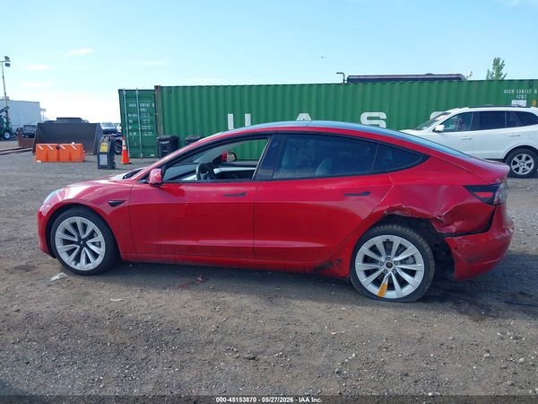 2022 TESLA MODEL 3 REAR-WHEEL DRIVE