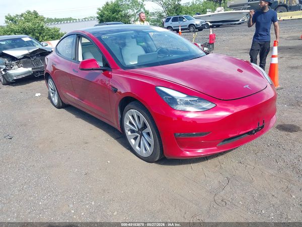 2022 TESLA MODEL 3 REAR-WHEEL DRIVE