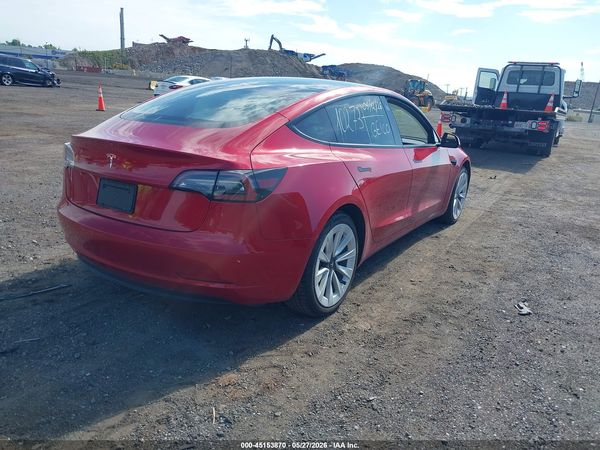 2022 TESLA MODEL 3 REAR-WHEEL DRIVE