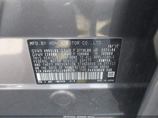2018 ACURA RLX Technology Package