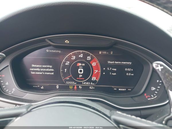 2018 AUDI S5 3.0T PREMIUM PLUS